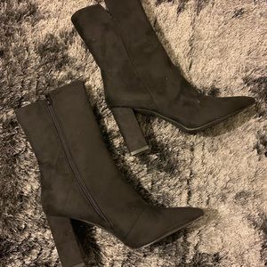 Black boots